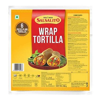 Tex Mex Salsalito Tortilla - Original Wrap - 348gm