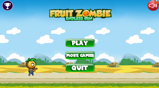 Fruit Zombie Endless Run