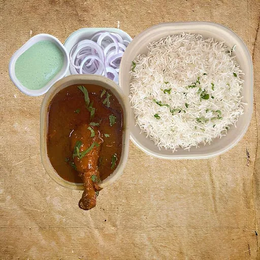 Chicken Curry With Rice/roti