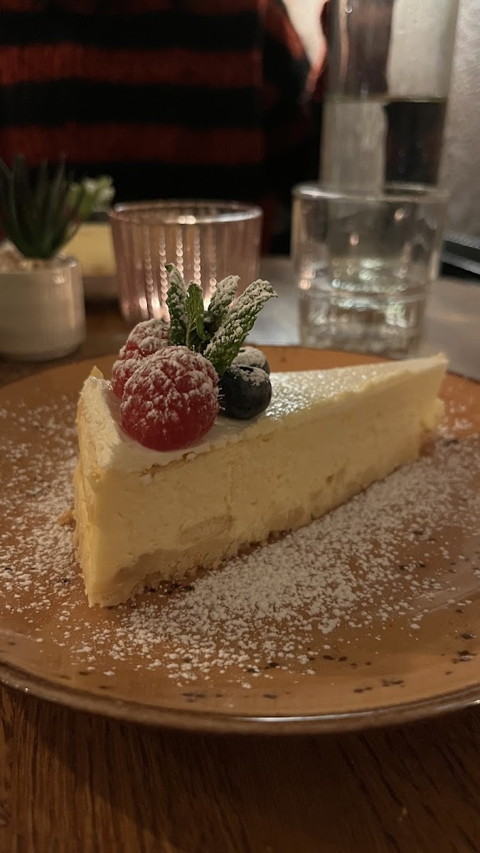 gluten free cheesecake