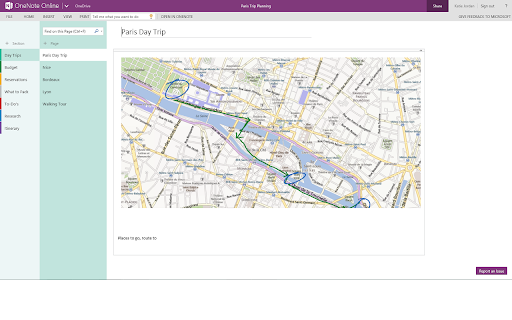 OneNote ออนไลน์