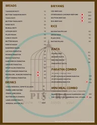 Pinjra Restaurant menu 3