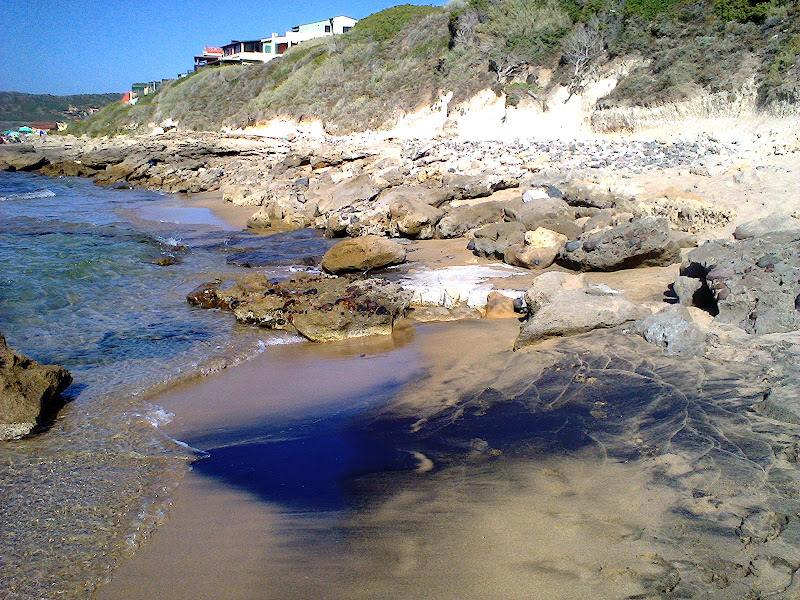 spiaggia variopinta di Praz