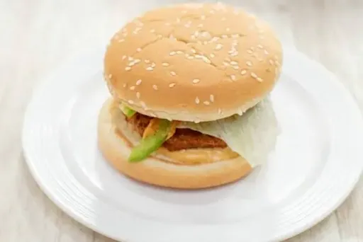 Spicy Japanese Aloo Tikki Burger