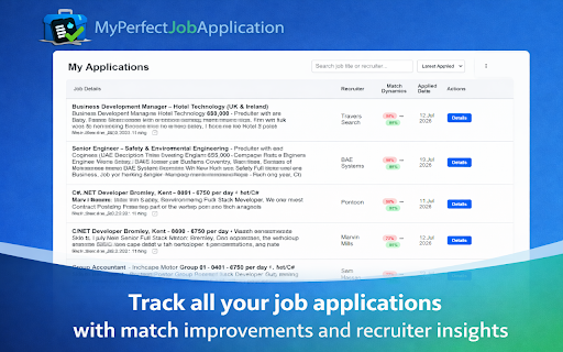 MyPerfectJobApplication screenshot 4