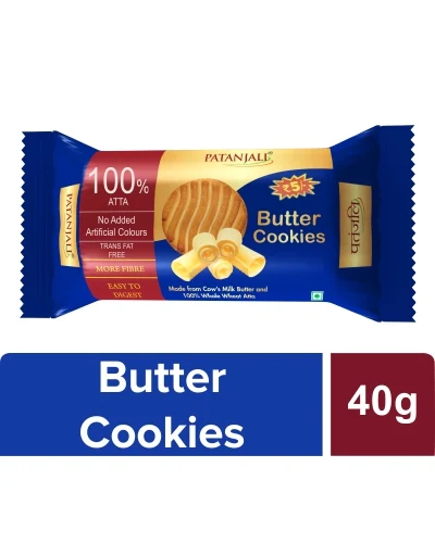 Patanjali Butter Cookies - 40 gm