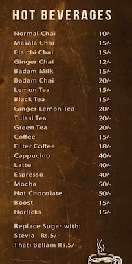 Chai Day menu 1