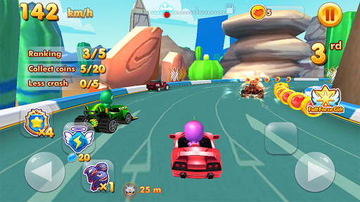 Masks Heroes Kart Racing 3D