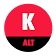 ALT for Kustom icon