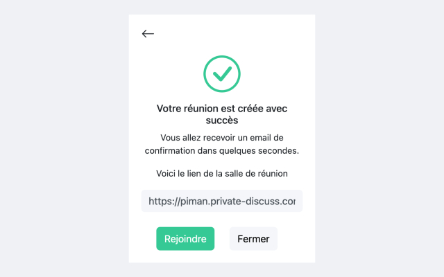 Private Discuss chrome extension