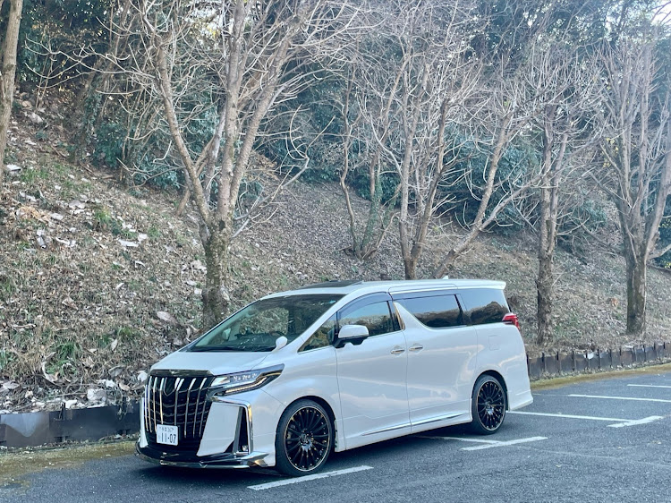 アルファードの成人式・お墓参り・焼肉・運転手・ノーマル車高に関するカスタム事例の投稿画像1枚目