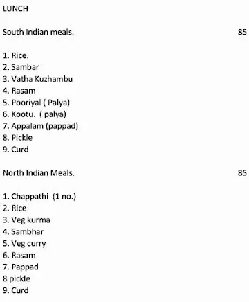 Tiffin - Feel Like Mom's menu 