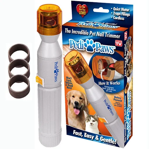Pet Nail Grinder Electric Grinding Wheel Nail Sharpener Dog And Cat Beauty Tool Pet Care Scissors