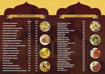 Biryani By Chawla menu 