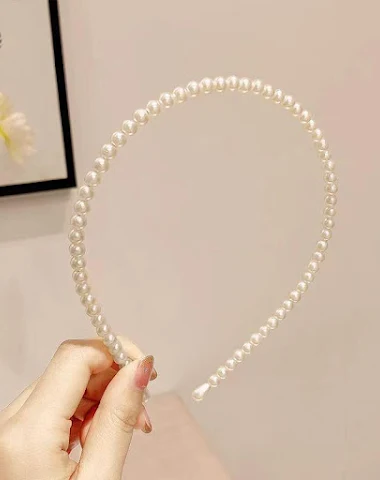 Antieke Hanfu haarband met lange fr - 1