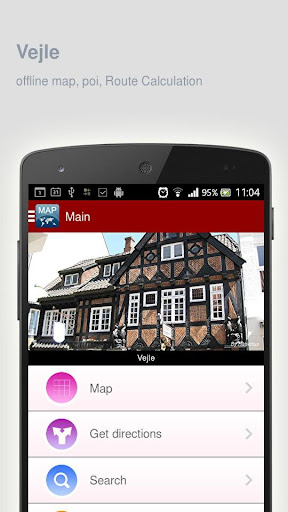 Vejle Map offline