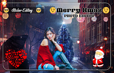 Merry Xmas Photo Editor - náhled