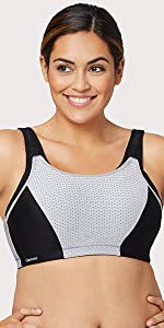 1166 Adjustable Wire-free Sport Bra