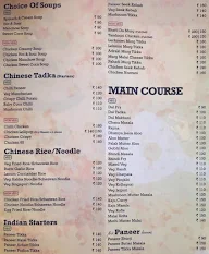 Royal Rasoi menu 2