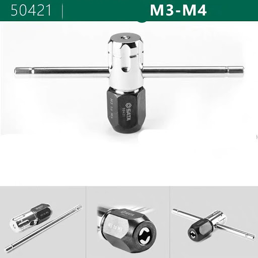 Title 1, Utility Tools Ratchet Tap Wrench Efficient manu...