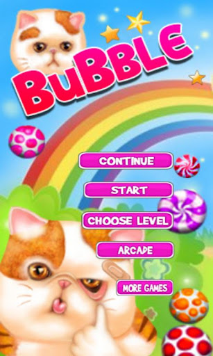 Bubble Shooter Cat