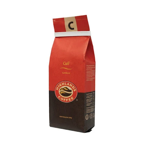 Cà phê Rang xay Culi Highlands Coffee 200g