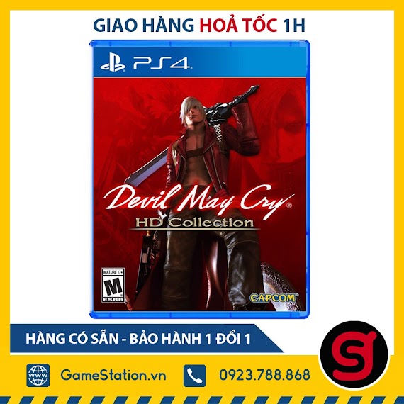 [Freeship Toàn Quốc Từ 50K] Đĩa Ps4 Mới: Devil May Cry Hd Collection