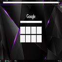 Black purple shards Chrome extension download