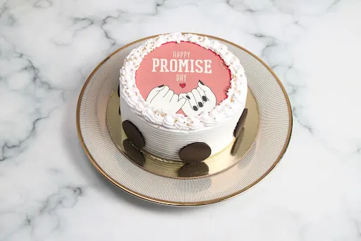 Happy Promise Day Cake