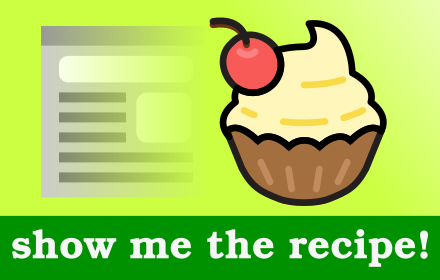 Show Me The Recipe! small promo image