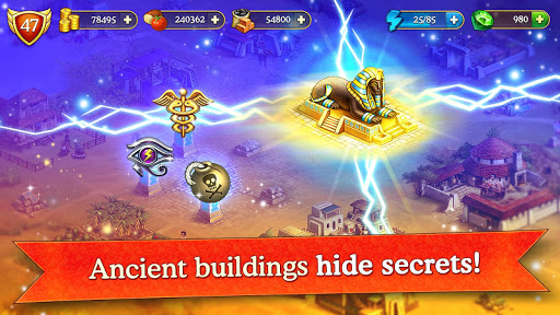 Cradle of Empires: 3 in a Row (free shopping)