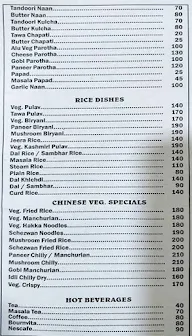 Hotel Saurabh menu 4