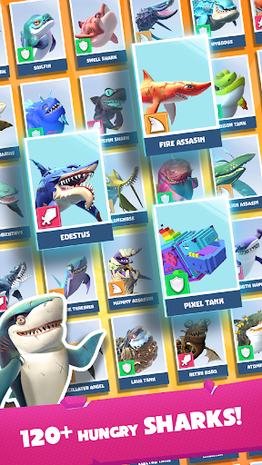 Hungry Shark Heroes APK MOD screenshots hack proof 2