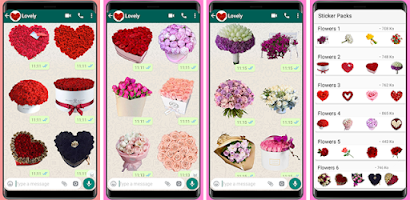 WASticker My Flowers Stickers Screenshot