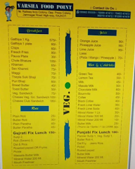 Varsha Food Point menu 2