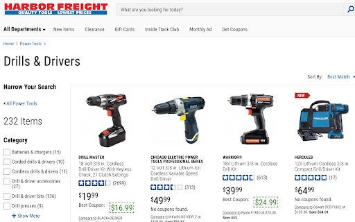 Harbor Freight Coupons