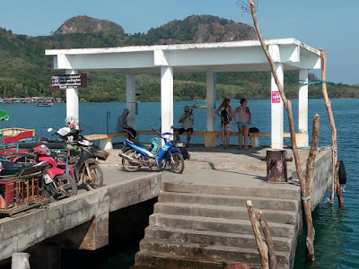 Arrival at Koh Mook Pier