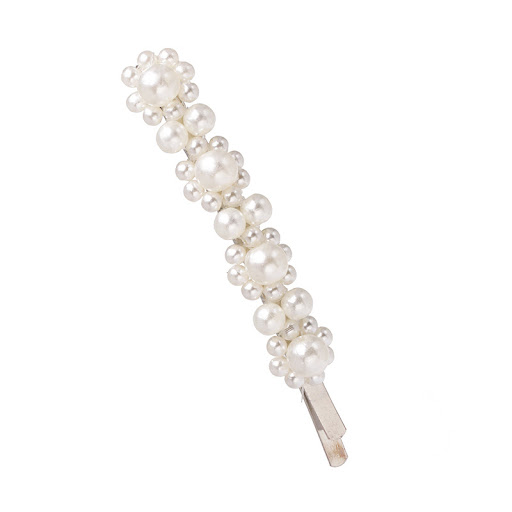 Title 15, Simple Womens Beautiful Geometric Pearl Hairpi...