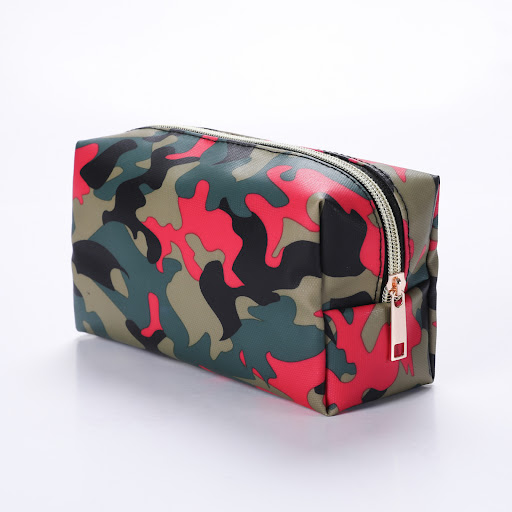 Title 3, Camouflage Cosmetic Bag Simple Portable Large-c...