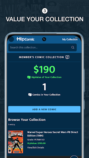 Screenshot My Collection: Comic Scanner