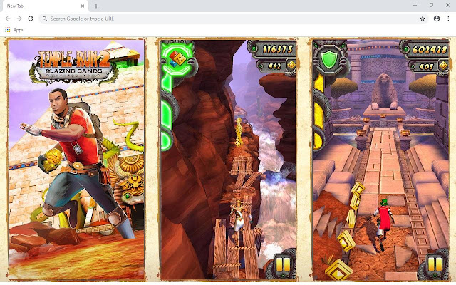 Temple Run 2 Wallpapers and New Tab