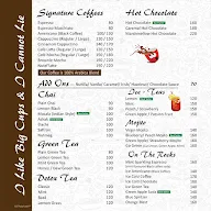 Hugs & Mugs menu 3