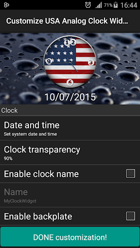 免費下載個人化APP|USA Analog Clock Widget app開箱文|APP開箱王