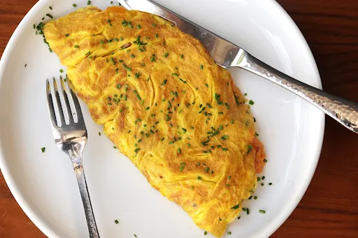 Butter Boiled Egg Omelette [4 Eggs]