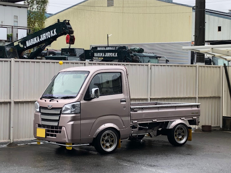 ハイゼットトラックのNOB WORKS・ノブワークス・ガソスタ映え・雨と愛車に関するカスタム事例の投稿画像2枚目