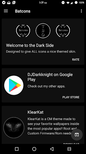 Batcons Launcher Icon Skins