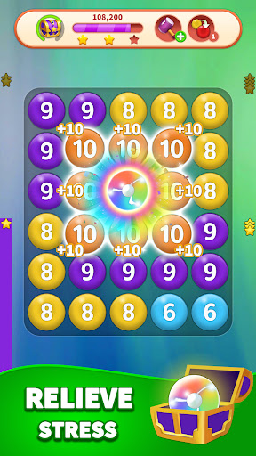 Screenshot Connect Number - Bubble Blast