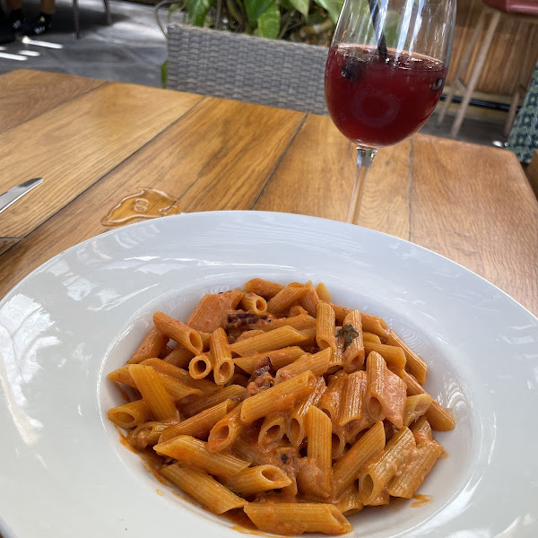 Gf Penne alla Stolichnaya with Sangria