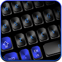Black Blue Keyboard 10001002