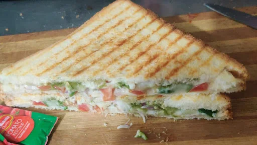 Veg Grilled Sandwich With Cheese